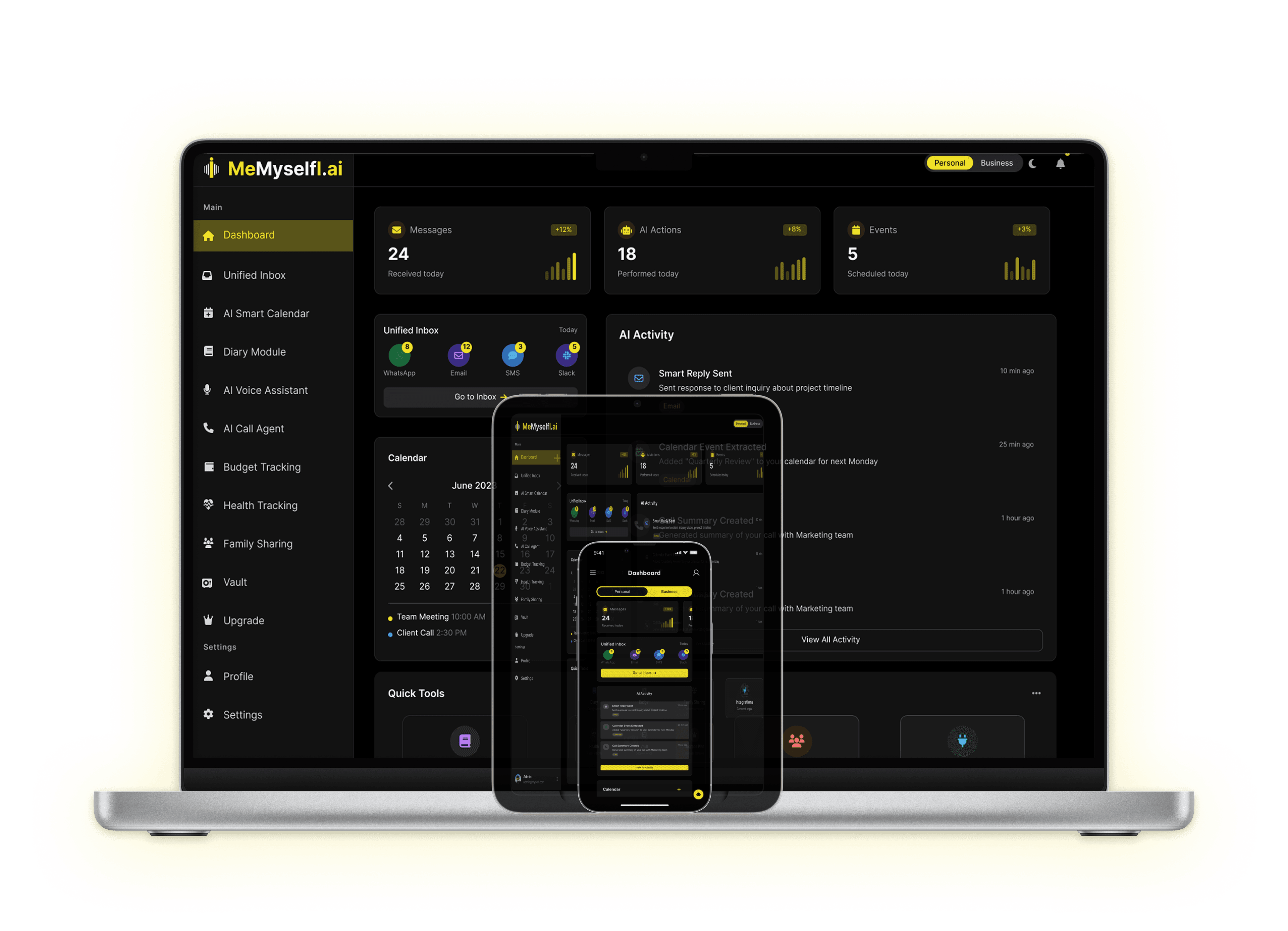 Experience MeMyselfI.ai